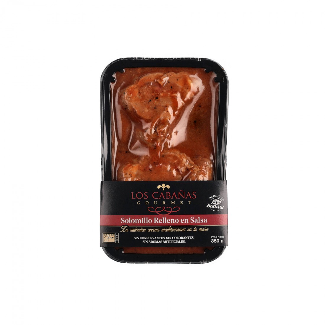 Solomillo de Cerdo Relleno en Salsa...