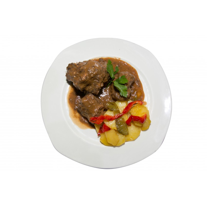 Rabo de Toro en Salsa