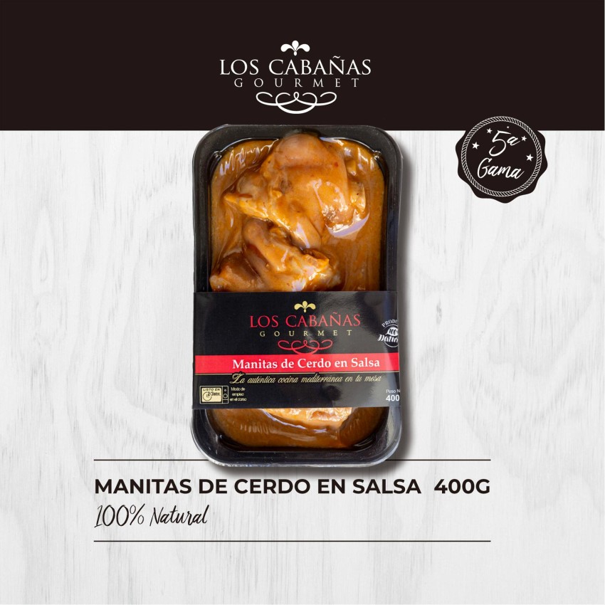 Manitas de Cerdo en Salsa...