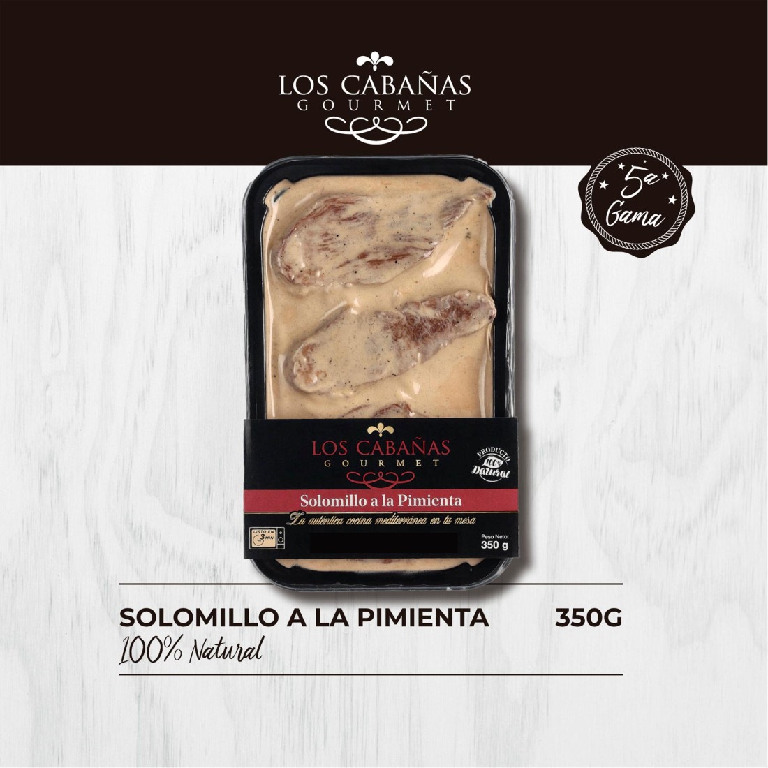 Solomillo de Cerdo a la Pimienta VGama