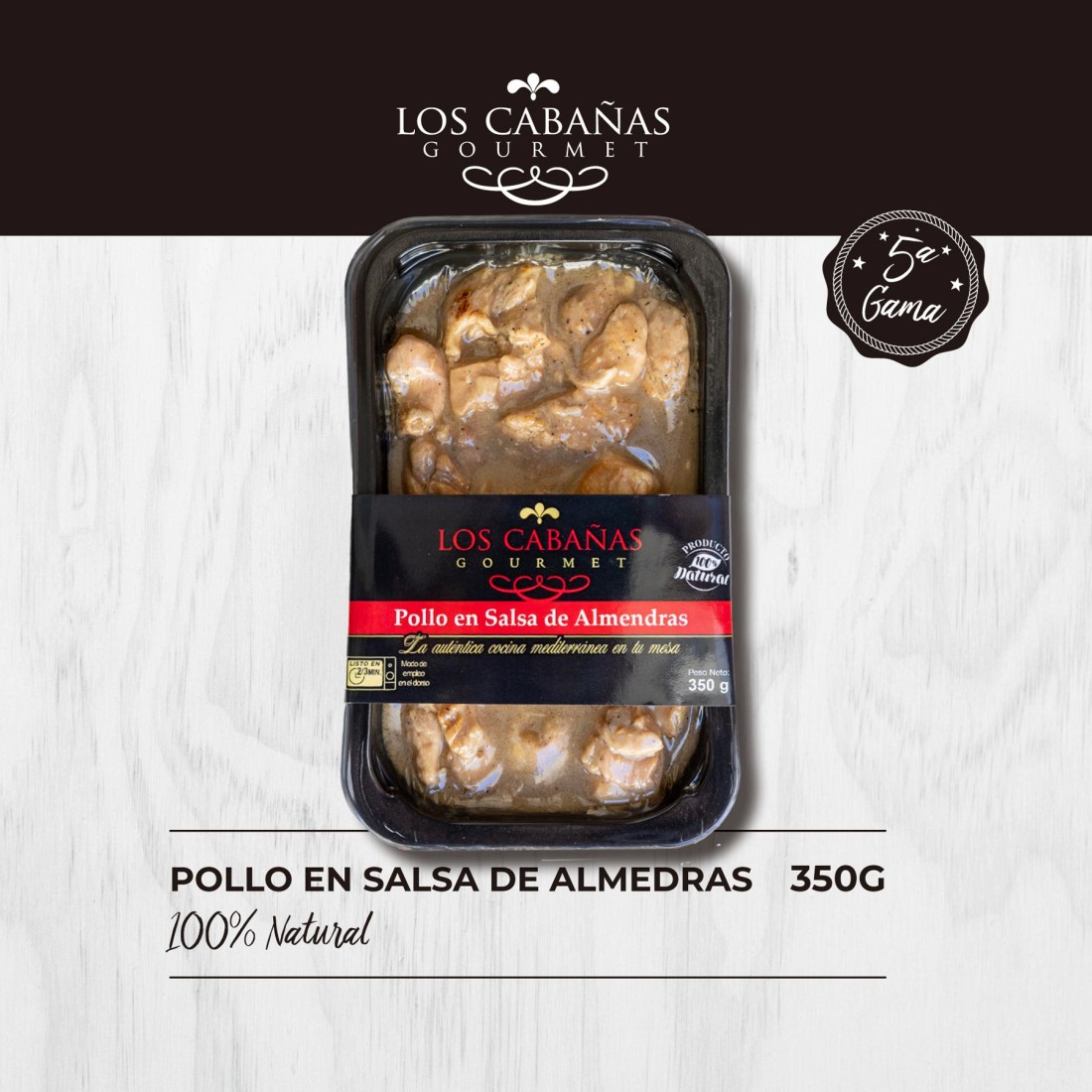 Pollo en Salsa de Almendras VGama